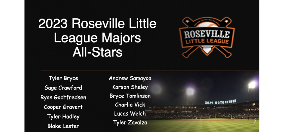 2023 Majors All Stars